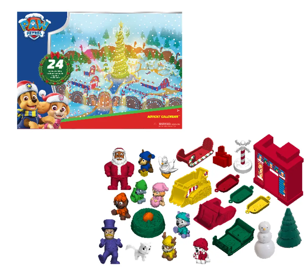 PAW Patrol Julekalender 2025 - Tæl ned til jul!