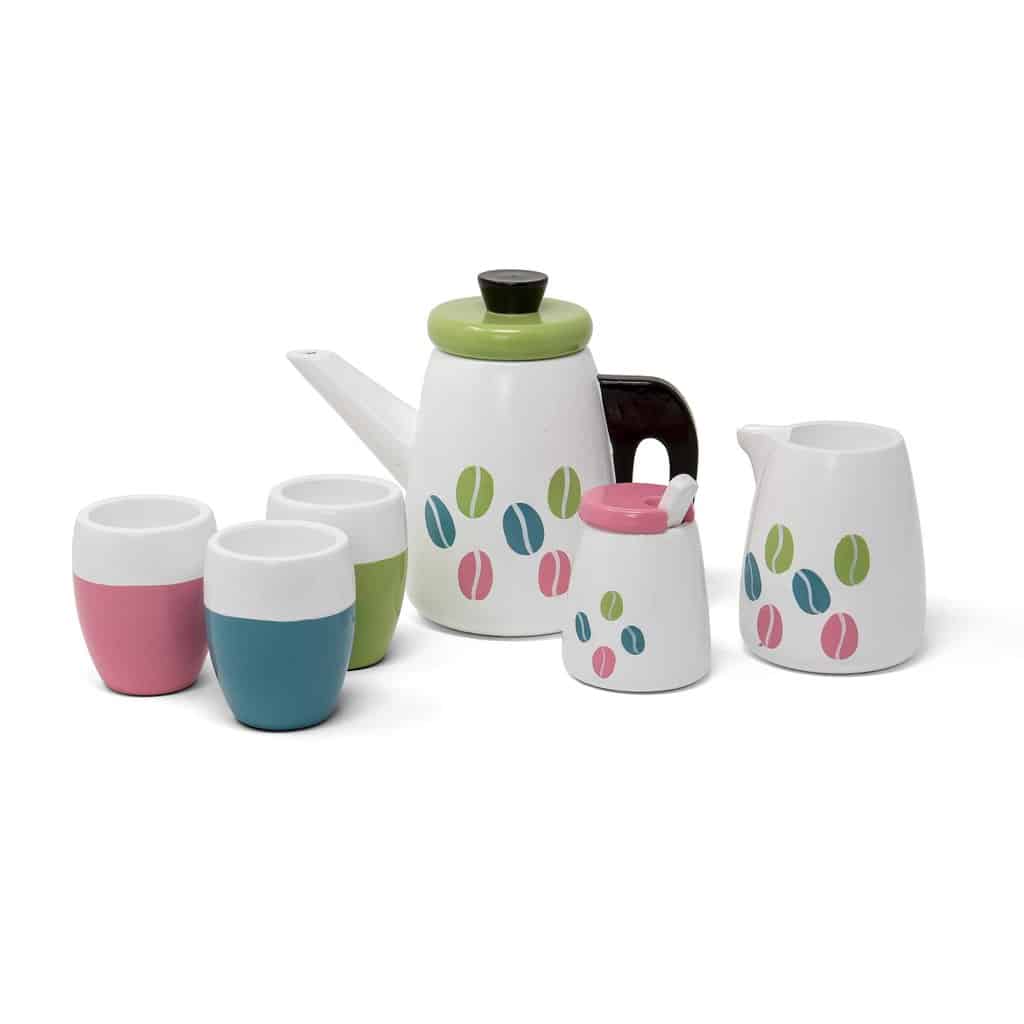 Retro Kaffestel fra Mamamemo - Kvalitetslegetøj til Hygge