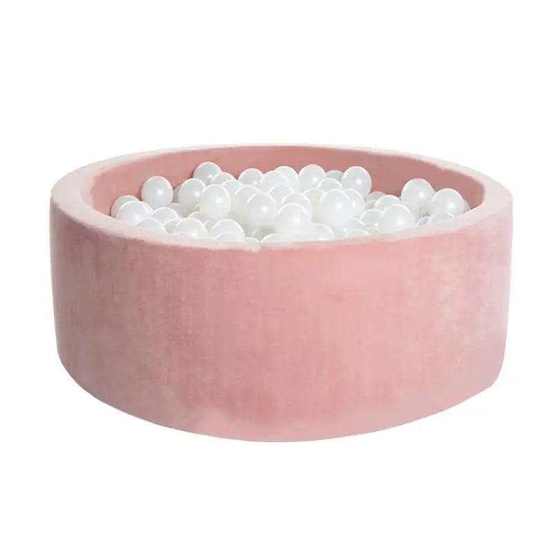 Kidkii Boldbassin Baby Pink med 250 bolde – Leg og hygge!