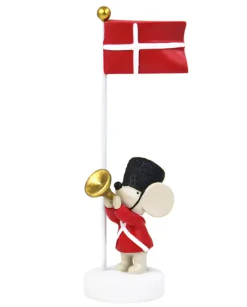 Bordflag Mus Med Trompet fra Kids By Friis - Tilbud!