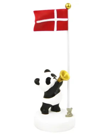Kids By Friis Bordflag Panda med Trompet - Tilbud!