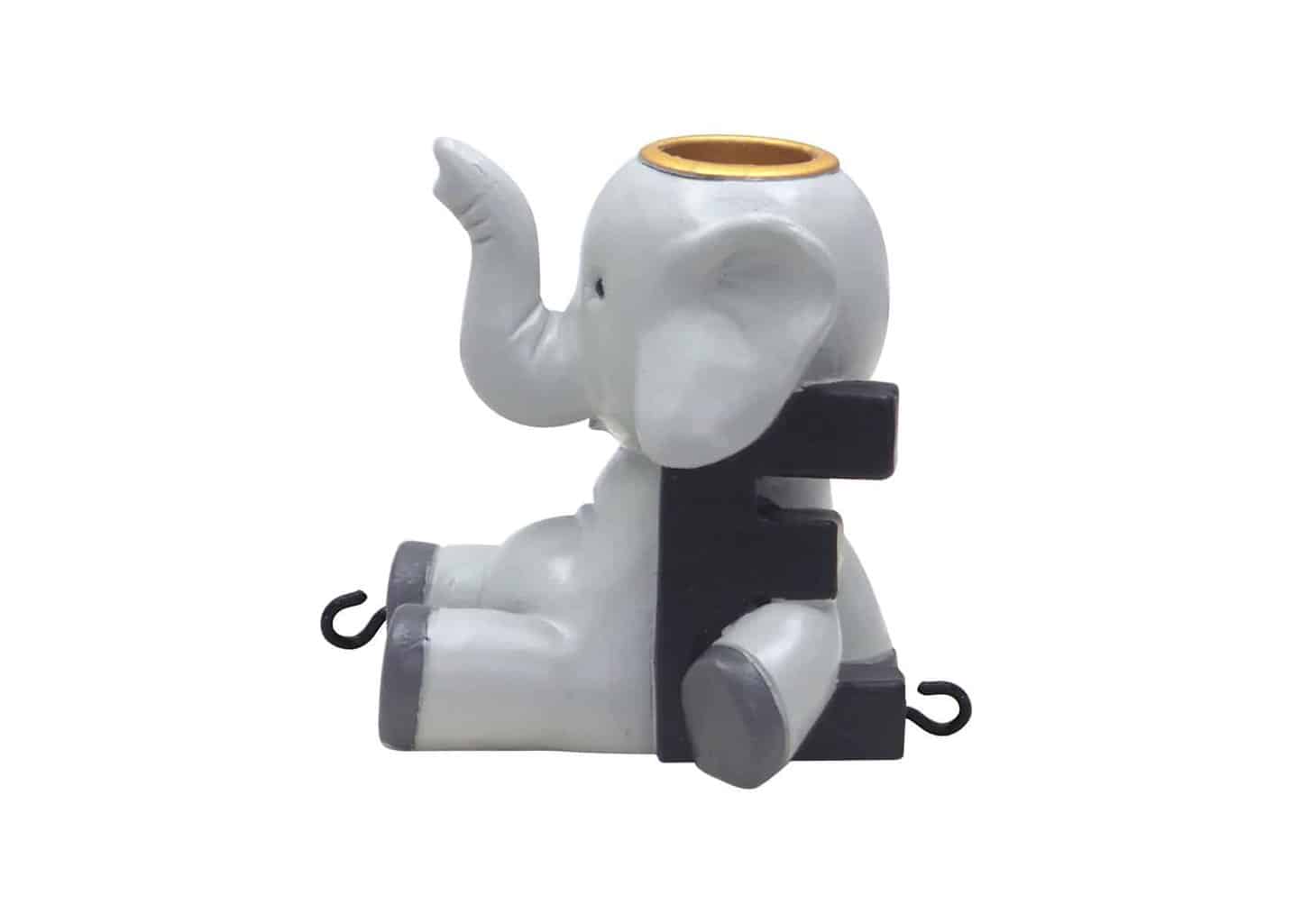 Børnevenligt Bogstav med Elefant til Navnetog - Tilbud!