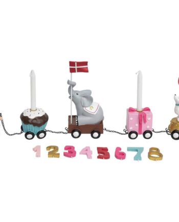 Kids By Friis Prinsesse Fødselsdagstog med Tal