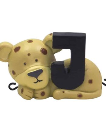 Kids By Friis Bogstav J med Jaguar til Navnetog - Tilbud!