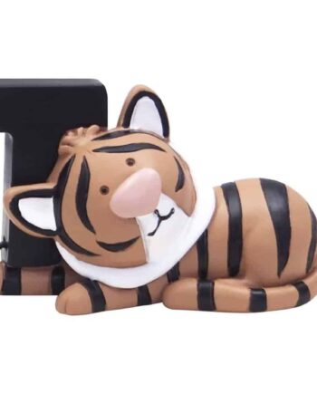Børne Bogstav T med Tiger til Navnetog - Tilbud!