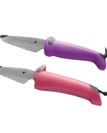 Kinderkitchen Børnekokkeknivsæt - Pink og Lilla