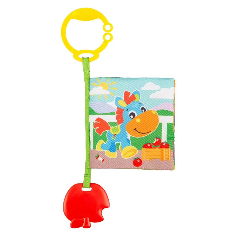 Farverig Klapvogns Bog fra Playgro til Underholdning