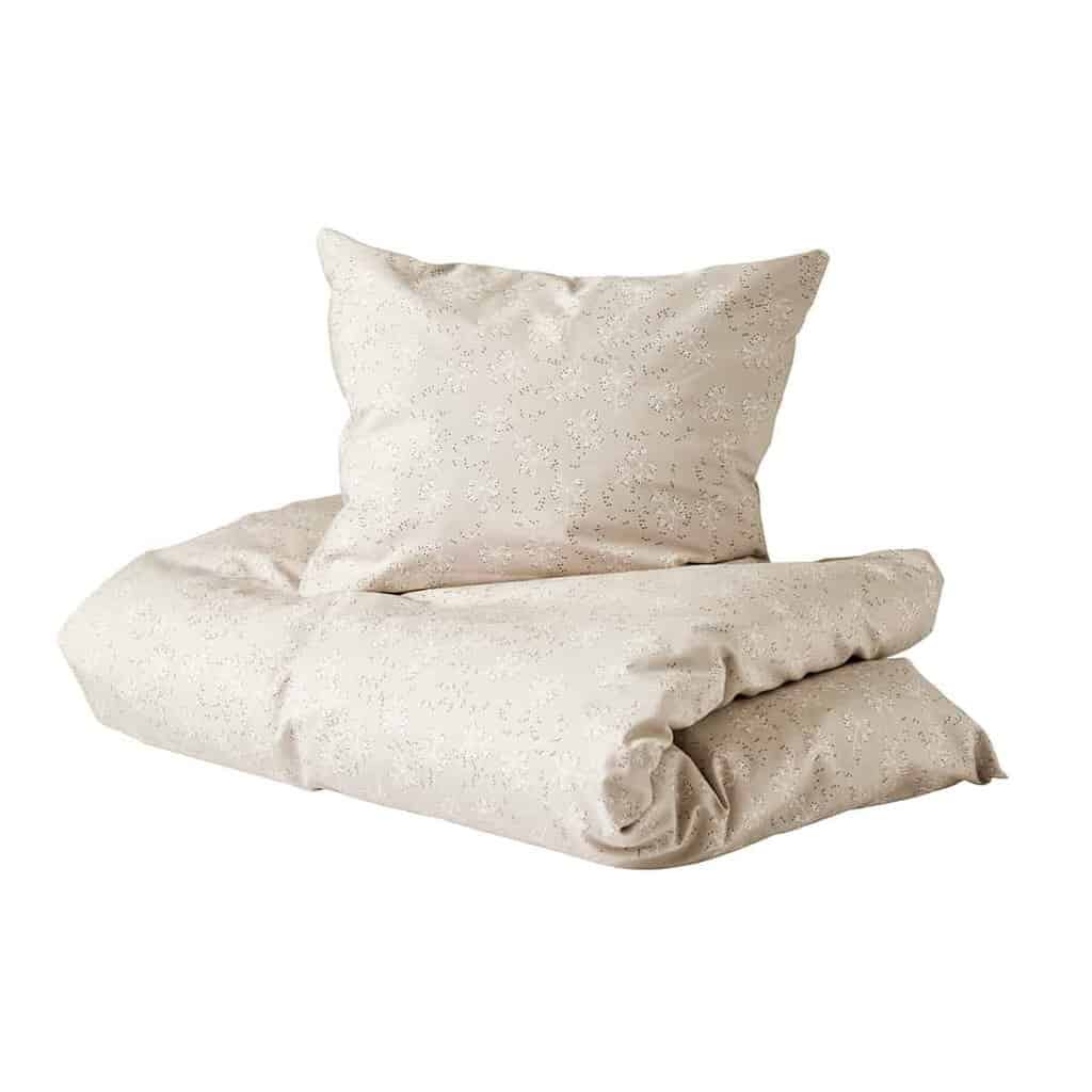 Leander Babysengetøj Meadow Cappuccino - Hyggeligt sengetøj