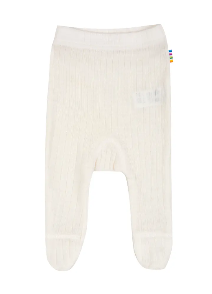 Leggings Med Fod i Merinould - Black Friday Tilbud!