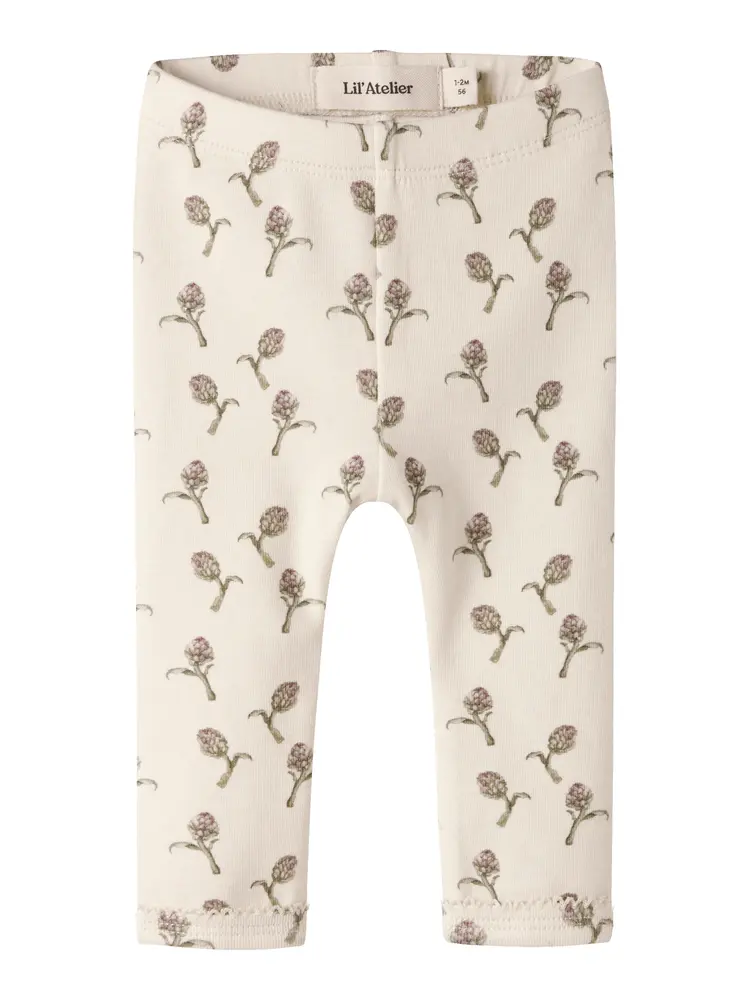 Lil  Atelier Gayo Sin Slim Leggings Turtledove 56