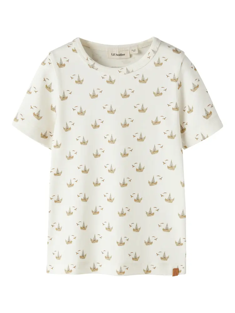 Lil  Atelier Gayo Sor  -shirt Coconut Milk 104