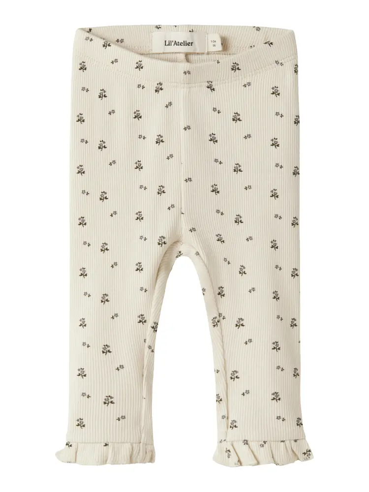 Lil  Atelier Lago Mer Slim Leggings Turtledove 86