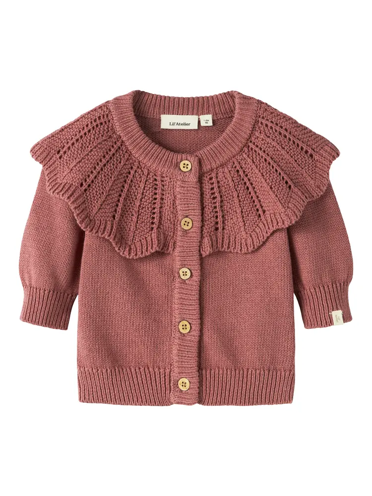 Lil  Atelier Noda Cardigan Withered Rose 74