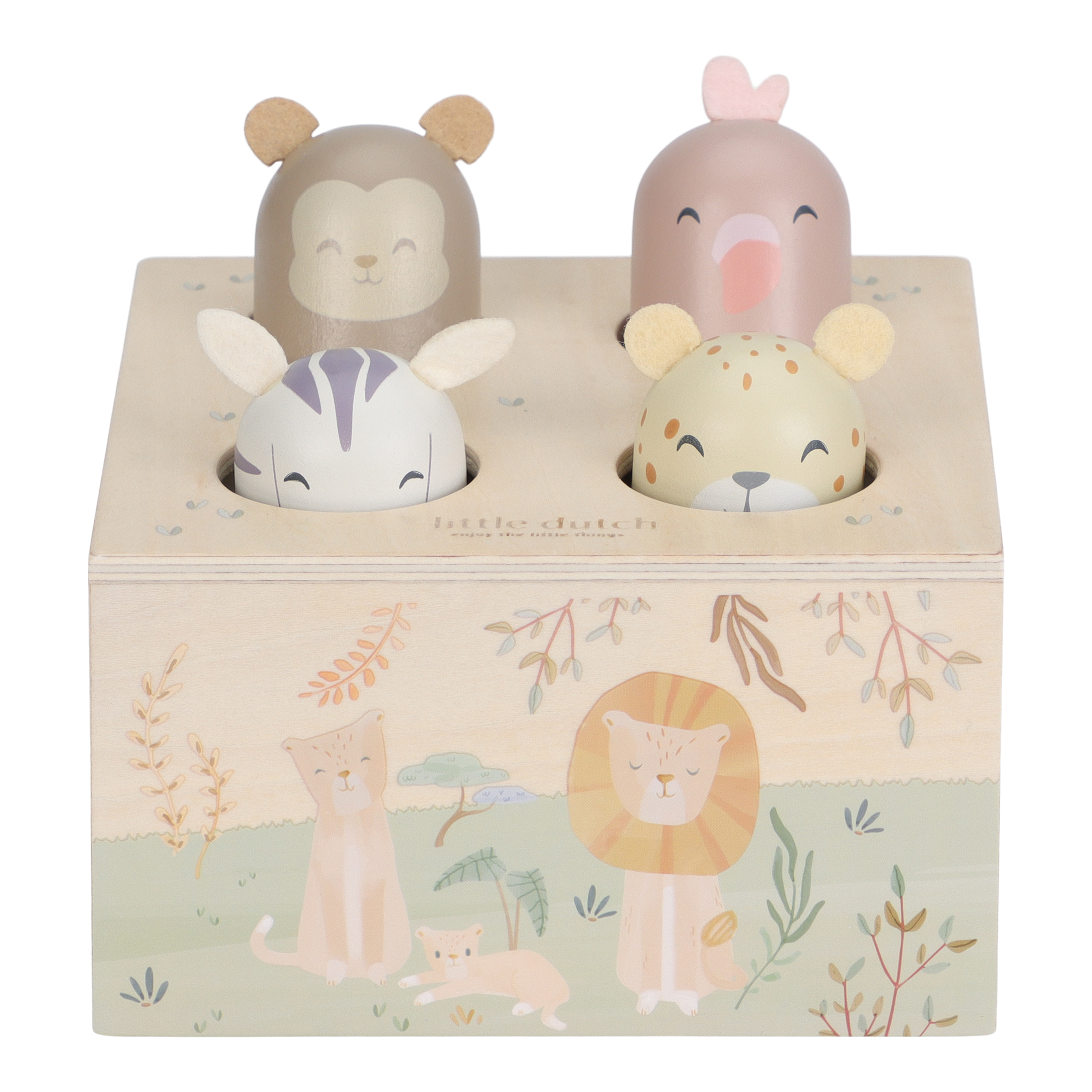 Little Dutch Pop-up Legetøj Safari Friends