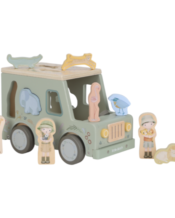 Little Dutch Puttekasse Bil- Safari Friends