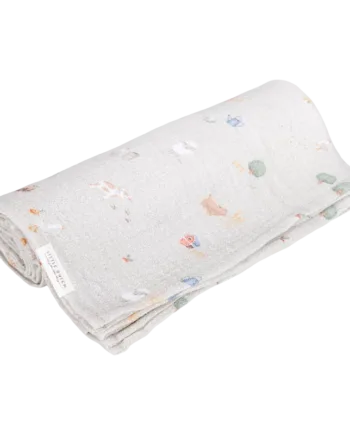 Little Dutch Svøb 120x120 Muslin - Little Farm Kæde Tilbud