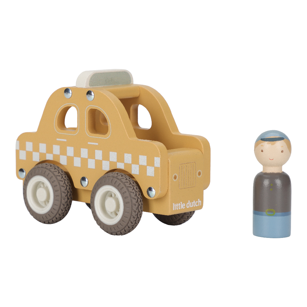 Little Dutch Taxi   Træfigur