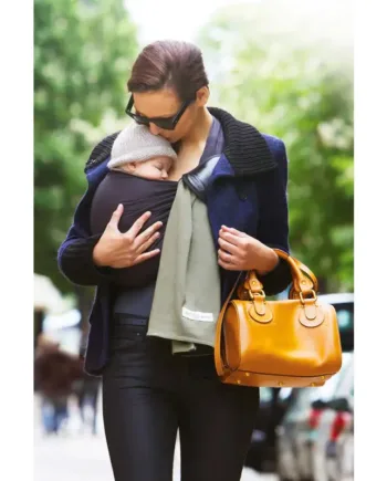 Love Radius Ringslynge i Charcoal – Praktisk Bæring til Baby