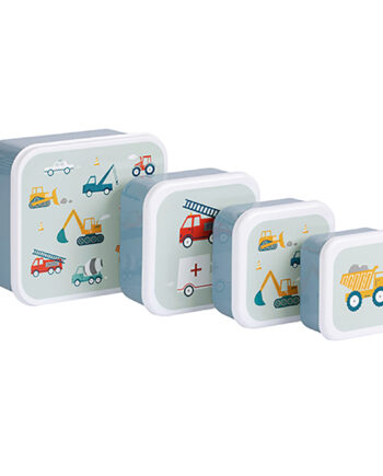 Lunch   Snack Box Set Vehicles