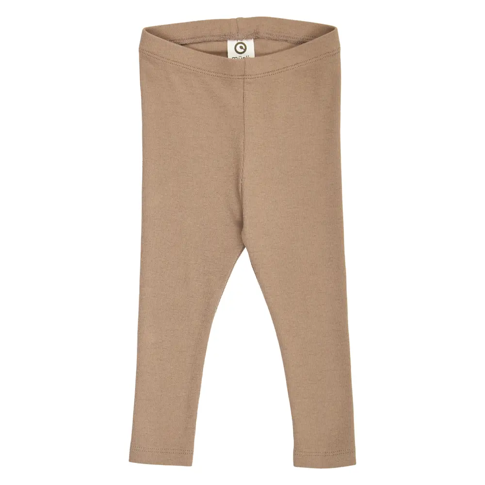 Müsli Cozy Me Rib Leggings Walnut 80