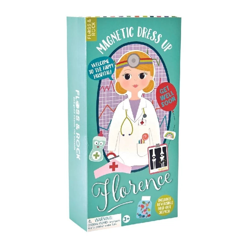 Magnetisk Påklædningsfigur Florence til Kreativ Leg