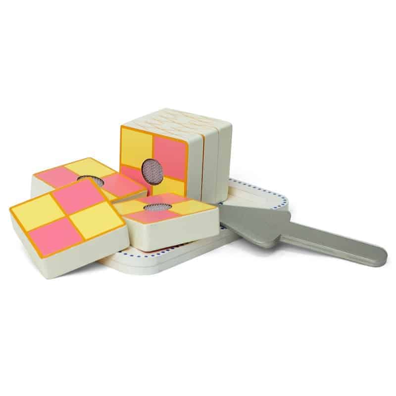 Mamamemo Battenberg Kage - Engelsk Legetøj til Leg og Hygge