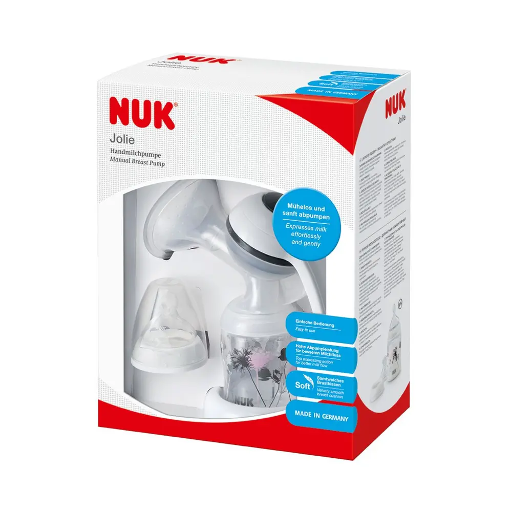 Effektiv Manuel Brystpumpe Jolie fra NUK - Ergonomisk Design