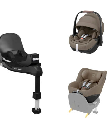 Maxi-Cosi 360 Bundle – Sikker autostol i Twillic Black & Green