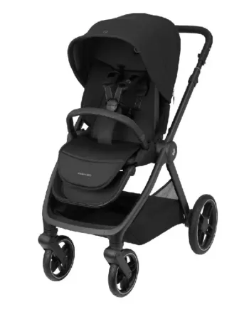 Maxi-Cosi Oxford Klapvogn i Twillic Black – Komfortabel og Robust