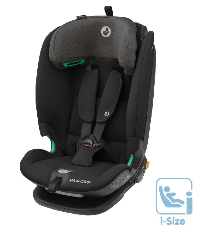 Maxi-Cosi Titan Plus i-Size - Autostol i Ægte Sort