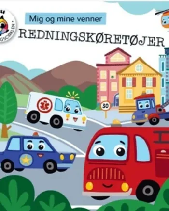 Mig Og Min Venner – Papbog om Redningskøretøjer til Børn