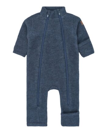 Mikk-line Ulddragt Blue Melange 56