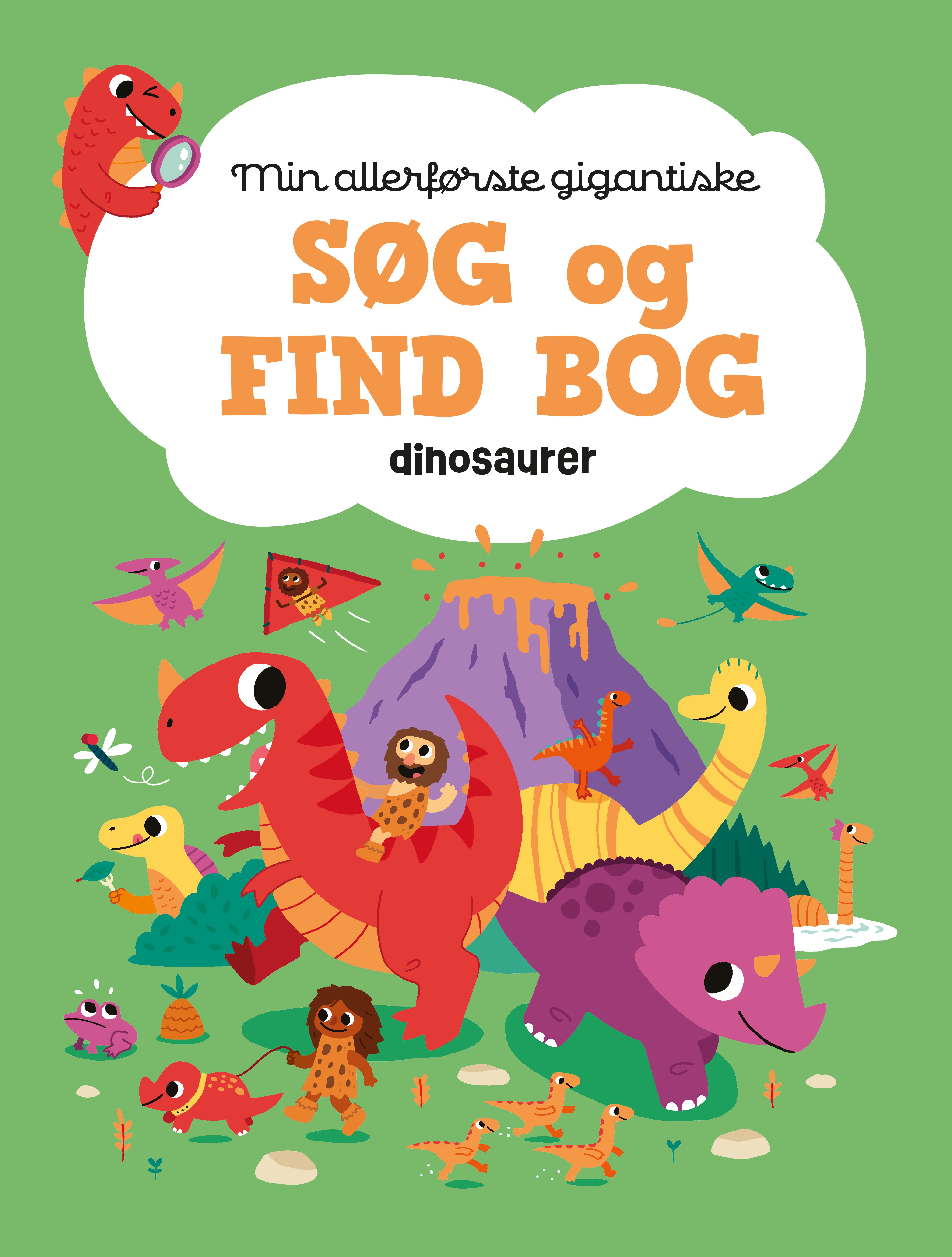 Min Allerførste Gigantiske Søg Og Find Dinosaurer