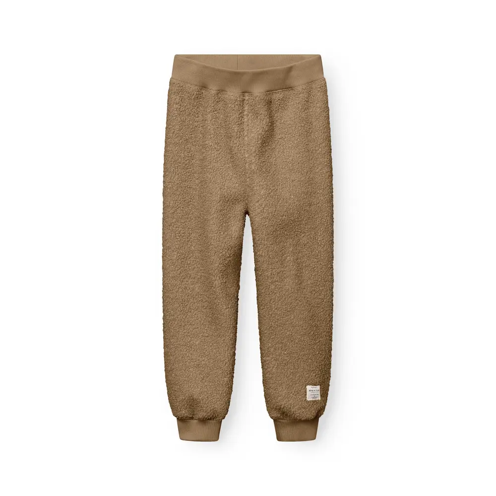 Mini   Ture Matvalur Teddyfleece Bukser Otter Brown   år 98