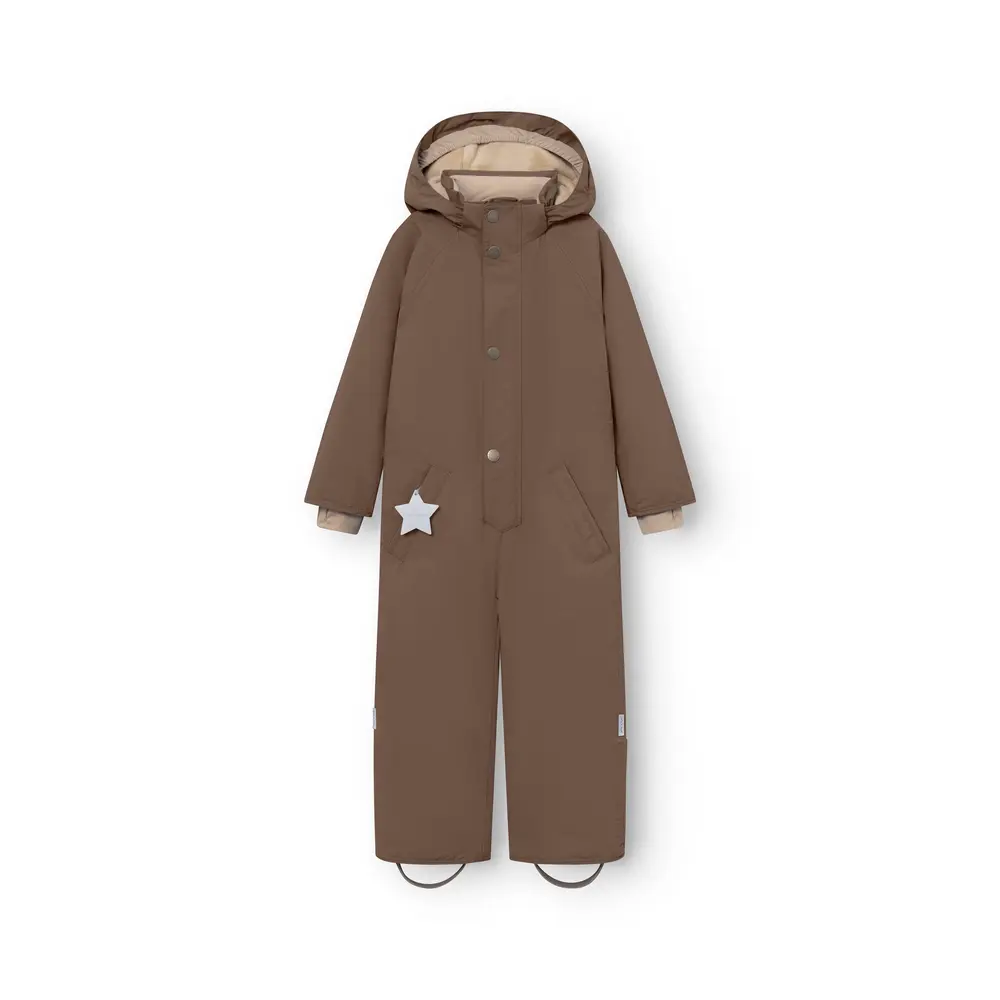 Mini   Ture Matwanni Fleeceforet Flyverdragt Chestnut Brown   år 116