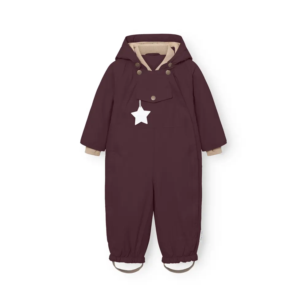 Mini   Ture Matwisti Fleeceforet Flyverdragt Fudge Aubergine   år 104