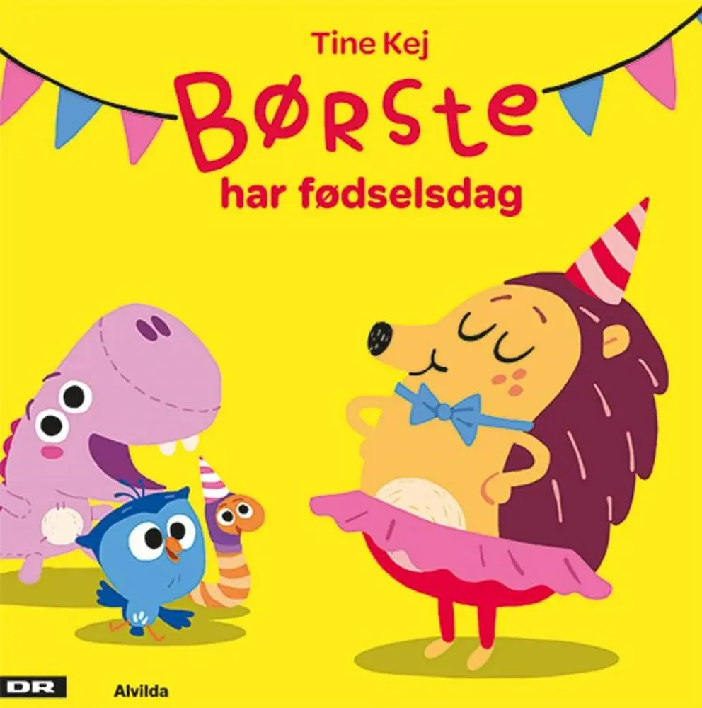 Minisjang - Børste Har Fødselsdag Papbog til Børn