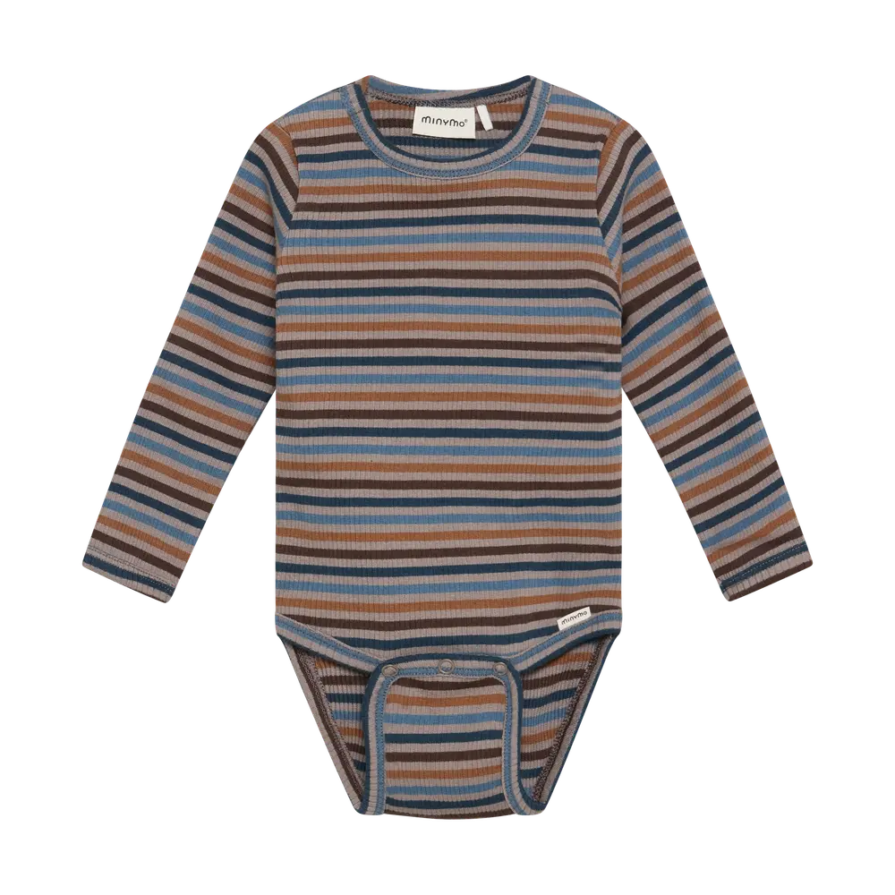 Minymo Langærmet Rib Body Fungi 74