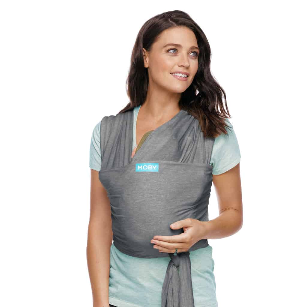 Moby Wrap Elements - Asfalt: Tryg Bæreslynge til Babyer