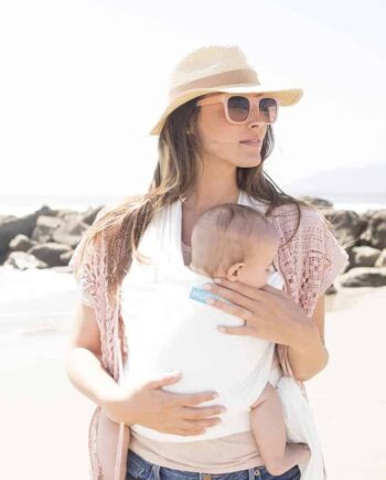 Moby Wrap Evolution i Vanilje – Perfekt til alle klimaer