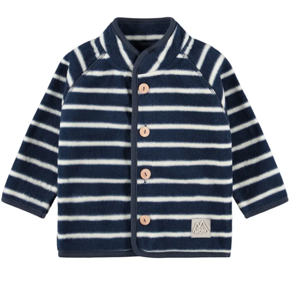 Molo Uli Fleece Jakke Infinity Stripe 92