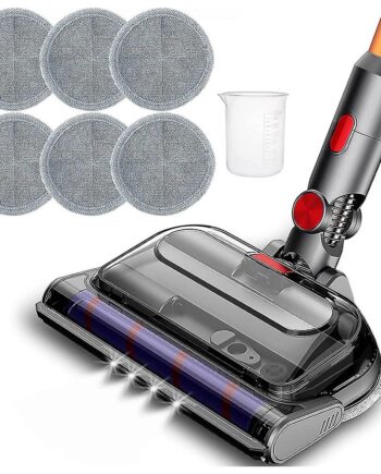 Smartnew Moppeudvidelse med LED-børste til Dyson - Grå