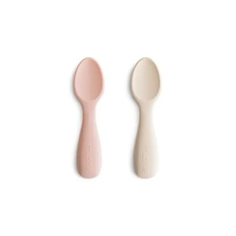 Mushie Korte Babyskeer - Blush Shifting Sand