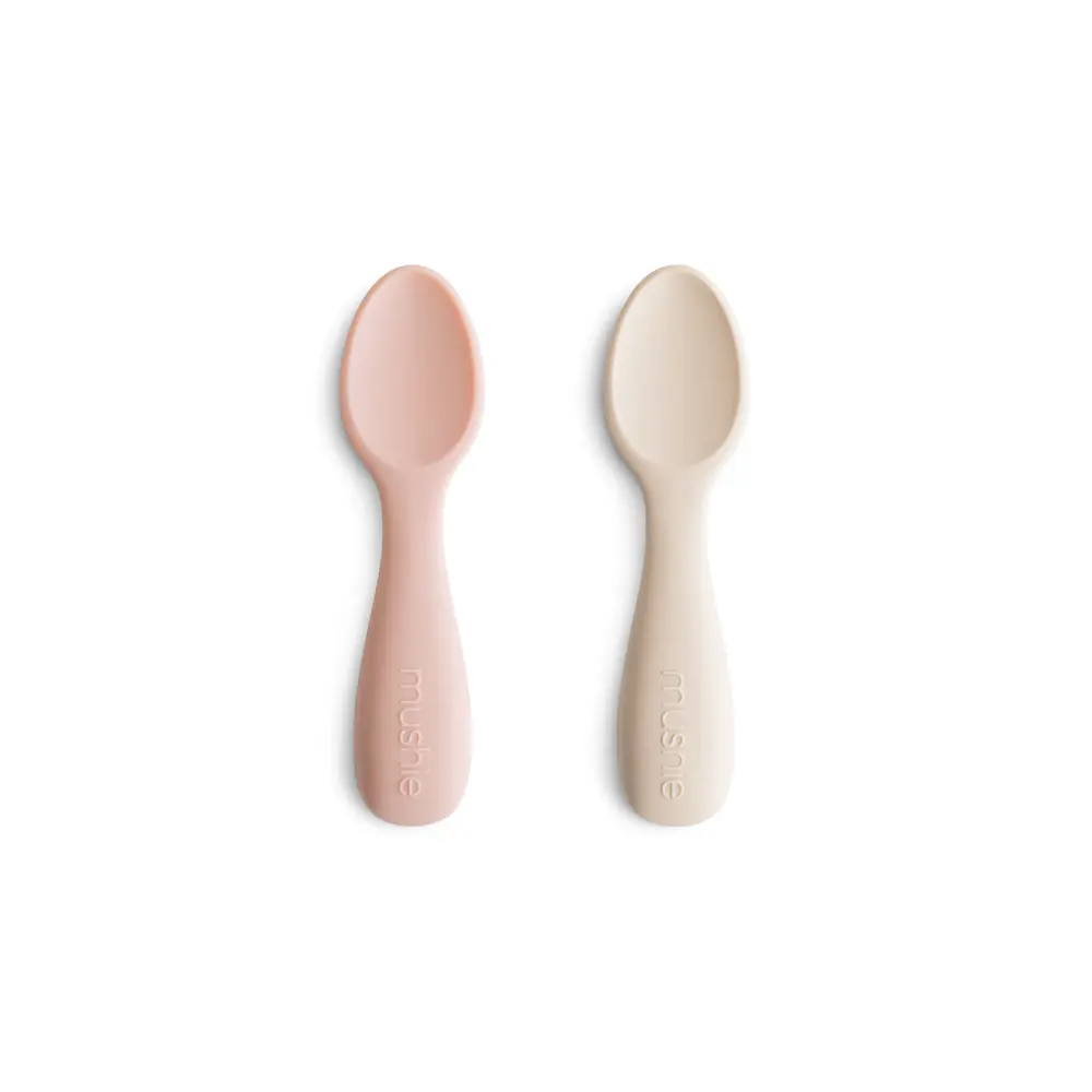 Korte Babyskeer 2-pak – Blush Shifting Sand fra Mushie