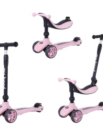 My Hood Kick N Ride 3i1 – Rosa Legetøj Tilbud!