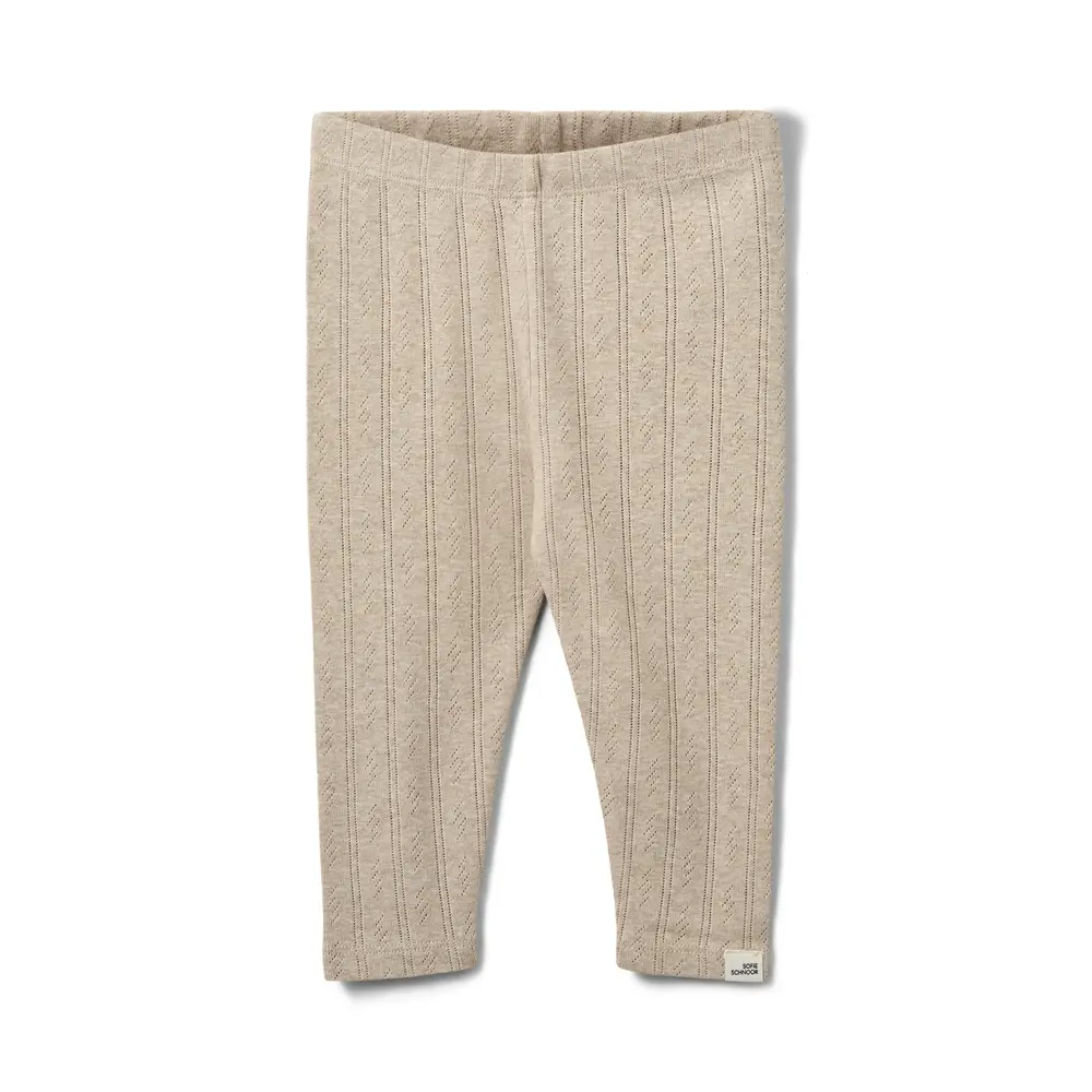 Naline Leggings i Beige - Komfortable og Stilfulde til Børn