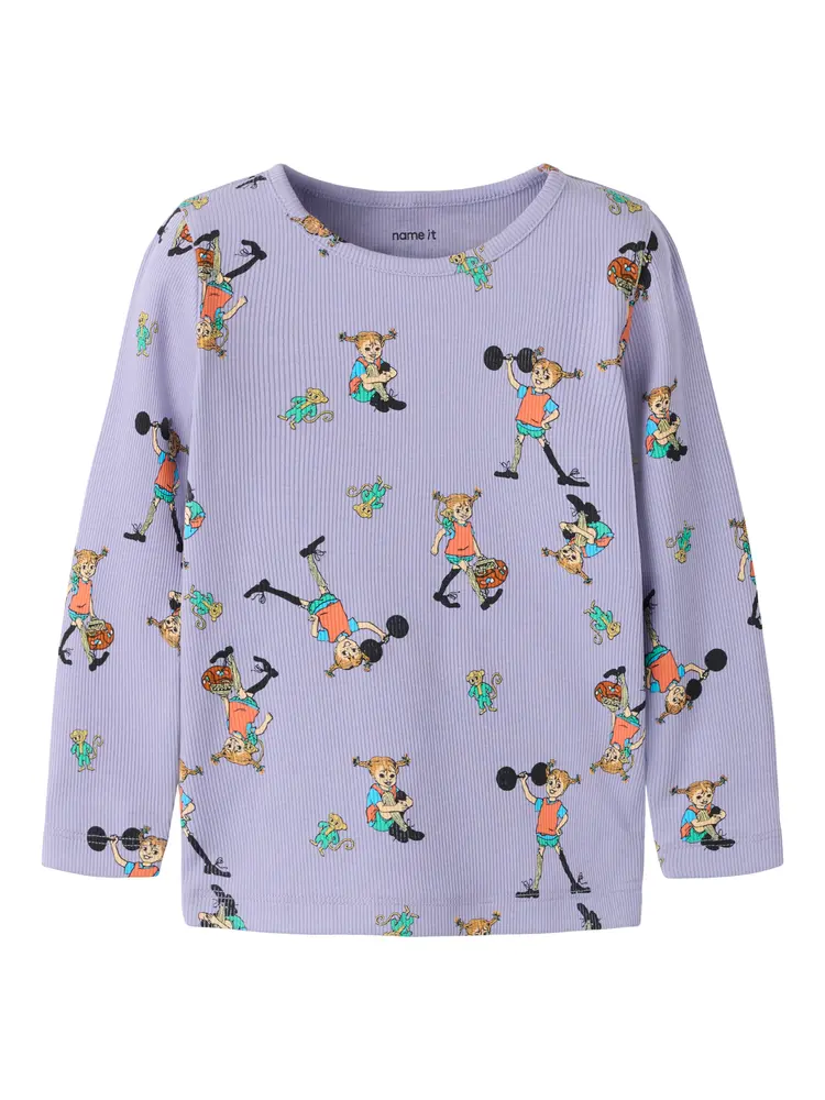 Name It Ara Pippi Bluse Heirloom Lilac 104