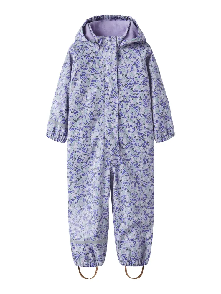 Name It Regndragt    Fleece Lavender 86