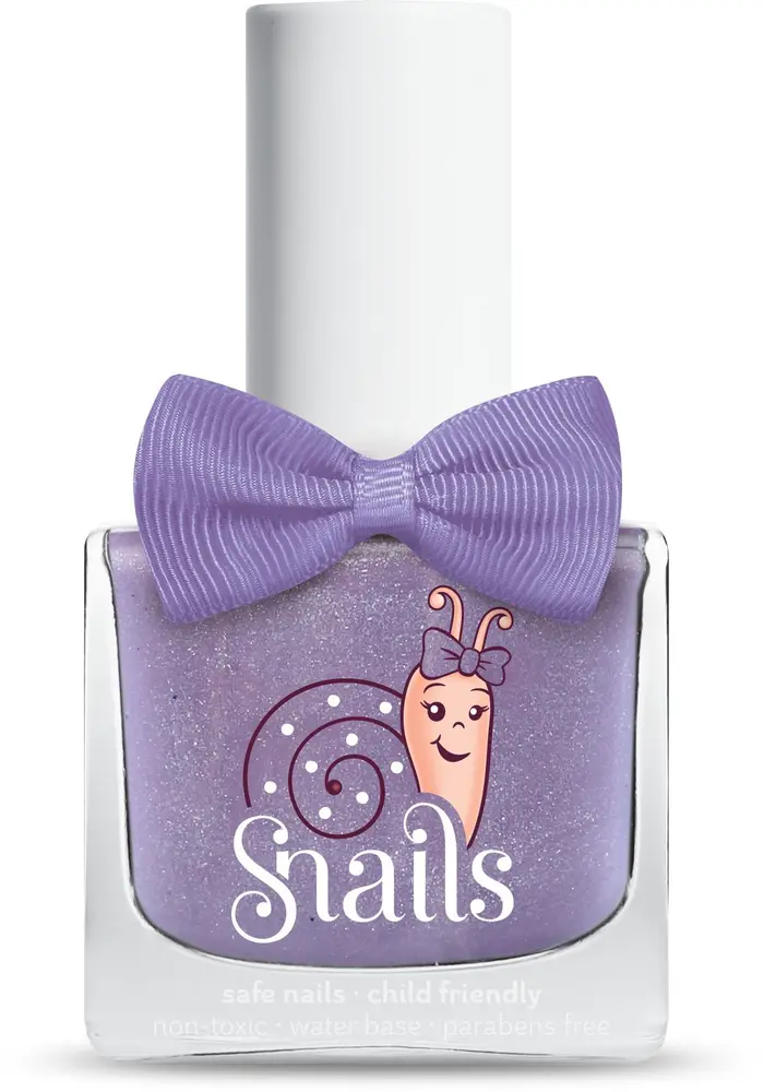 Giftfri Lilla Neglelak til Børn - Purple Comet fra Snails