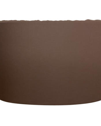 Nm Skum Sengerand  30x360 Cm    En Ensfarvet Chokoladebrun Farve